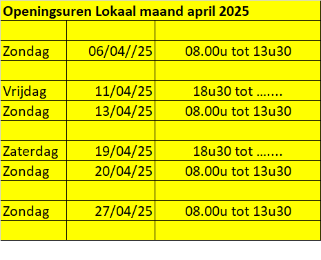 openingsuren